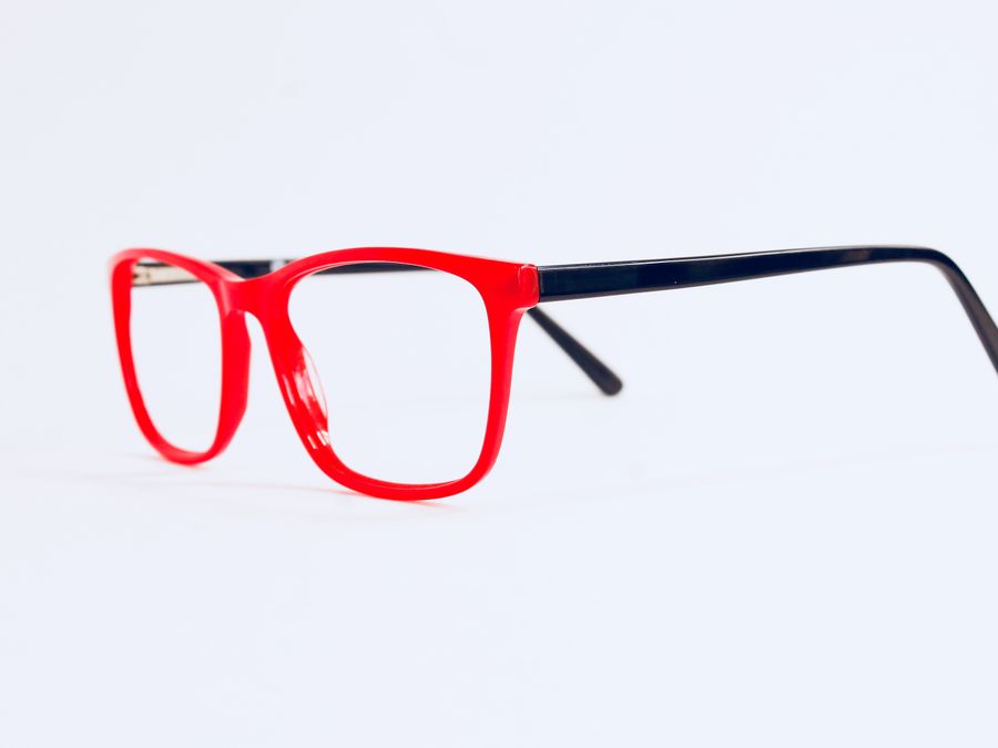 Gọng acetate đỏ